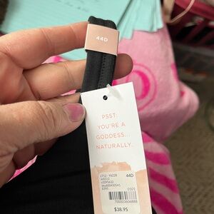 Black Bra Top - Size 44D